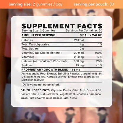 Talltitude Growth Gummies by GRWTH Labs